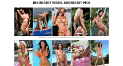 Desktop Screenshot of bikiniriot.biz
